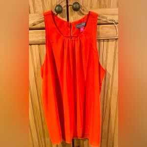 🌸🌸 Vince Camuto Bold Red Sleeveless Top